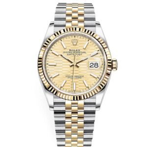 Rolex DateJust Two Tone Fluted Bracelet – 36mm