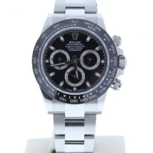Rolex Daytona Ceramic Bezel Stainless Steel Black Dial 116500LN 40mm